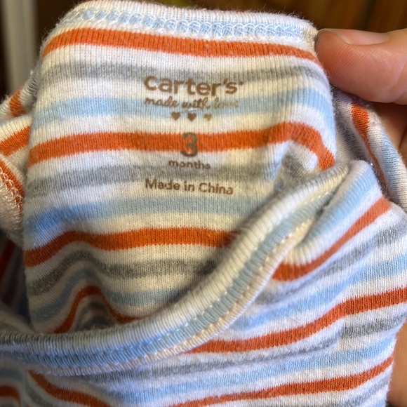 Carter’s size 3 months 4 piece set with jungle animals - Picture 5 of 13